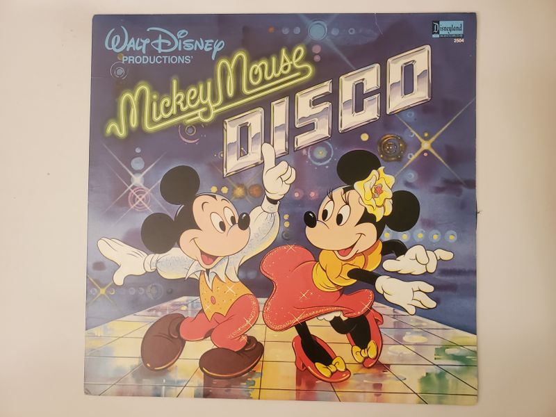 Walt Disney Productions Mickey Mouse Disco vinyl record